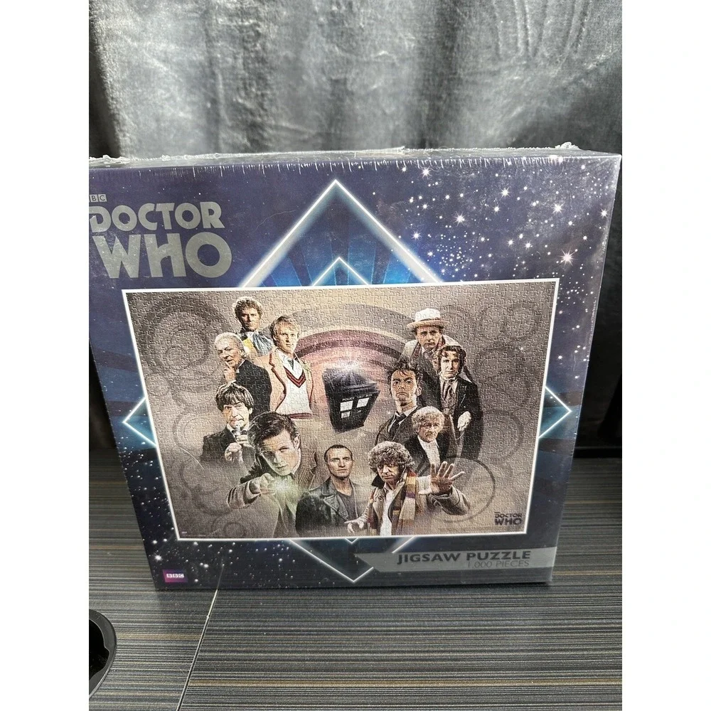 Doctor Who Sealed Vintage Lot Of 2 1000 Piece‎ Puzzles — VERY RARE- BRAND NEW